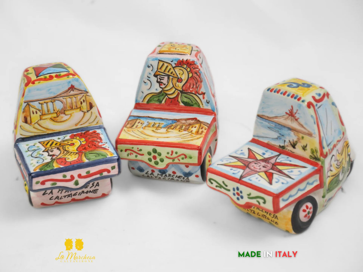 LAPA - Ape Piaggio Ceramica di Caltagirone Paladini Carretto S