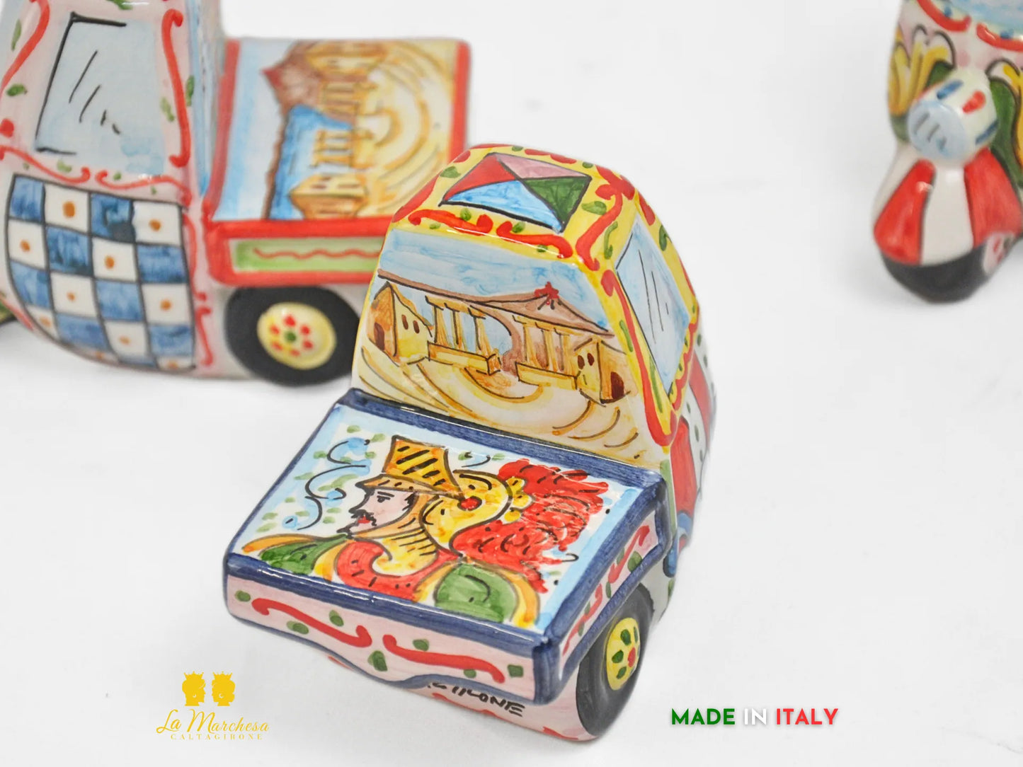LAPA - Ape Piaggio Ceramica di Caltagirone Paladini Carretto S