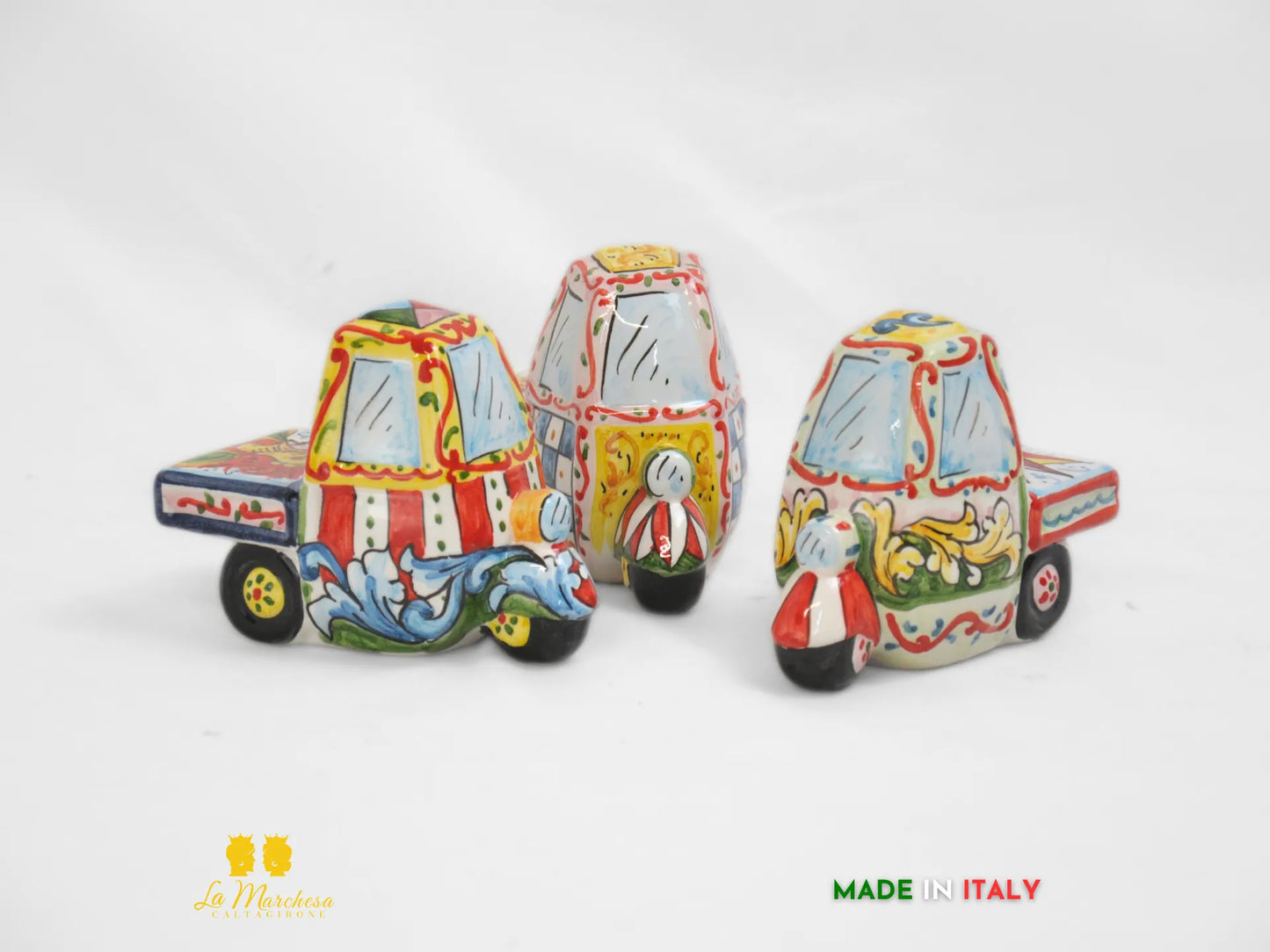 LAPA - Ape Piaggio Ceramica di Caltagirone Paladini Carretto S