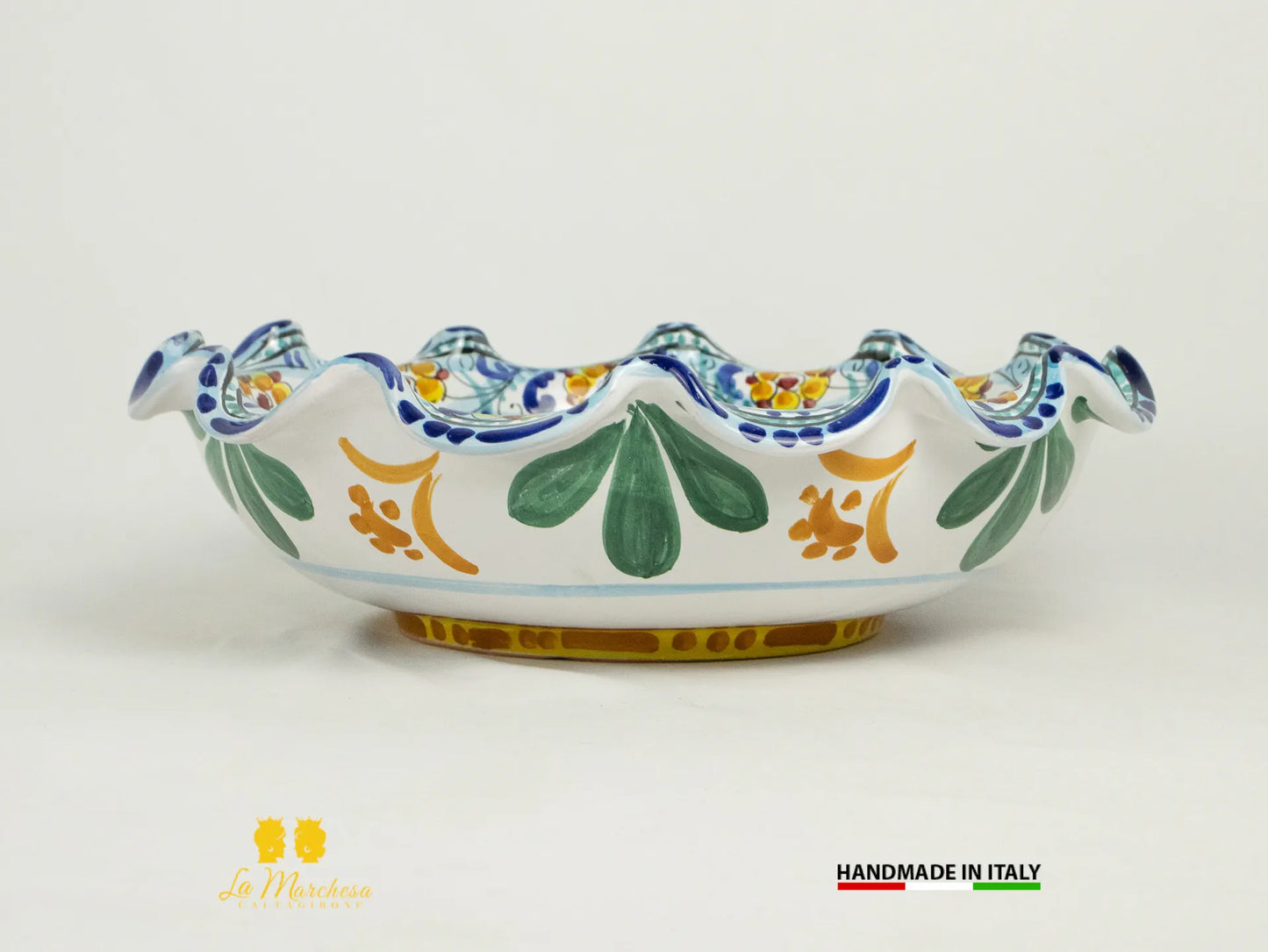 centrotavola in ceramica