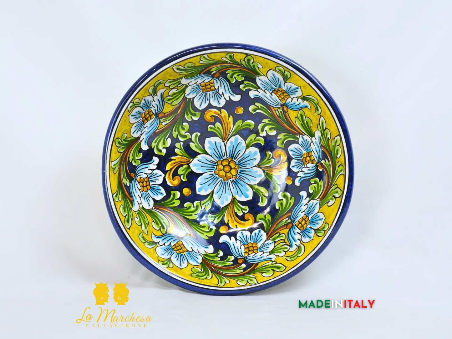 Ciotola Decorata in Ceramica di Caltagirone - Vari Modelli