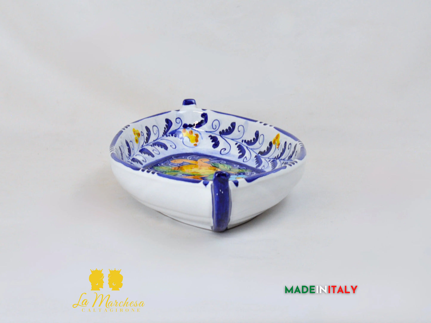 ciotola in ceramica di caltagirone modello grande