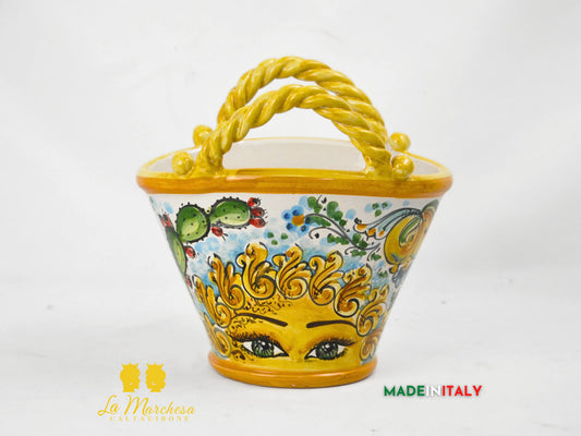 Coffa Decoro Estate in Ceramica di Caltagirone - Vari Modelli