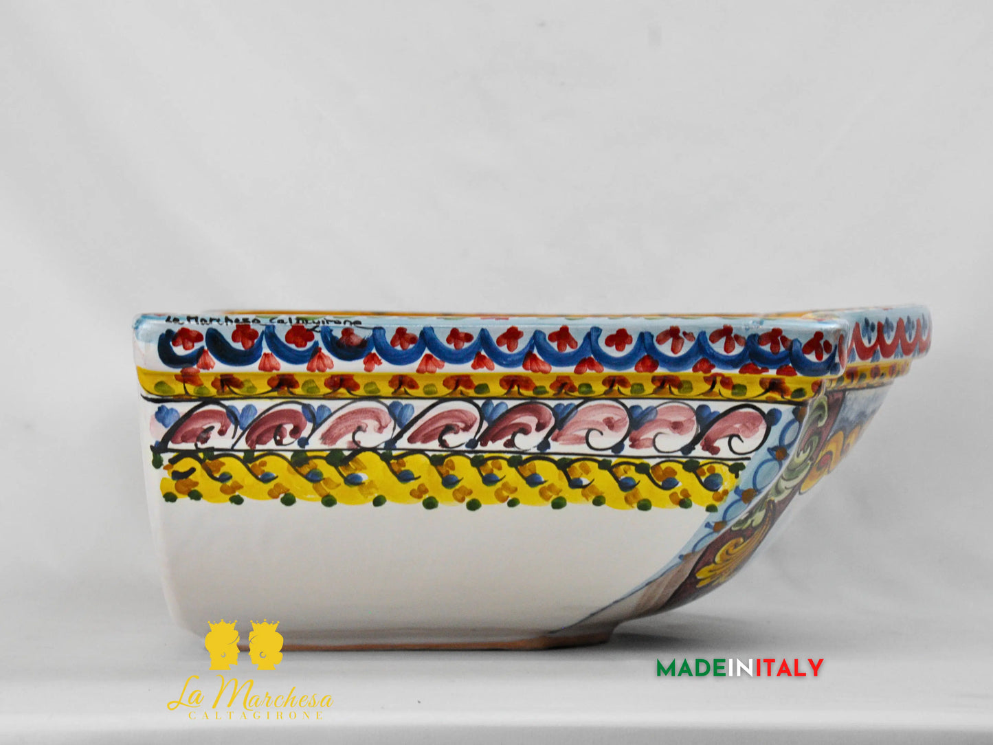 Fontana da Muro in Ceramica di Caltagirone - Vari Decori