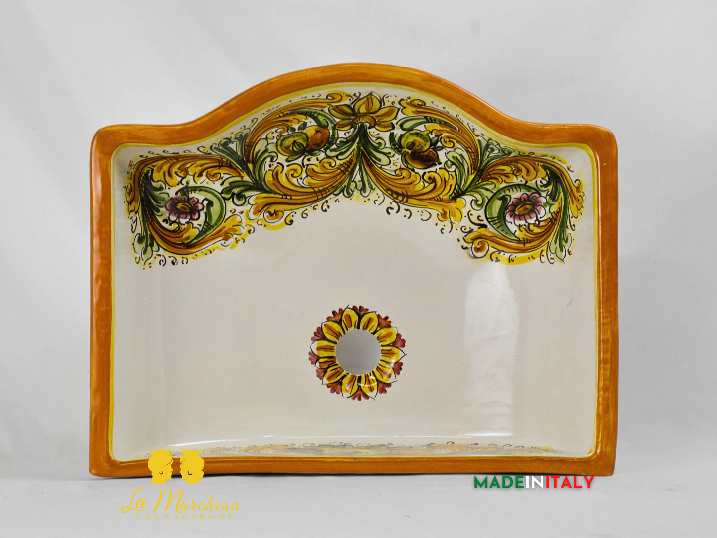 Fontana da Muro in Ceramica di Caltagirone - Vari Decori