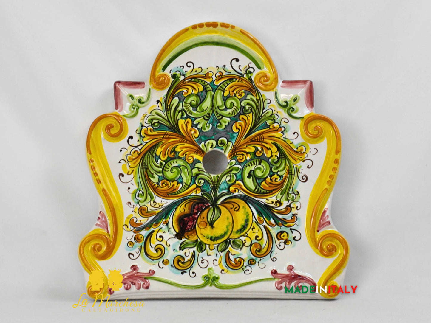 Fontana da Muro in Ceramica di Caltagirone - Vari Decori