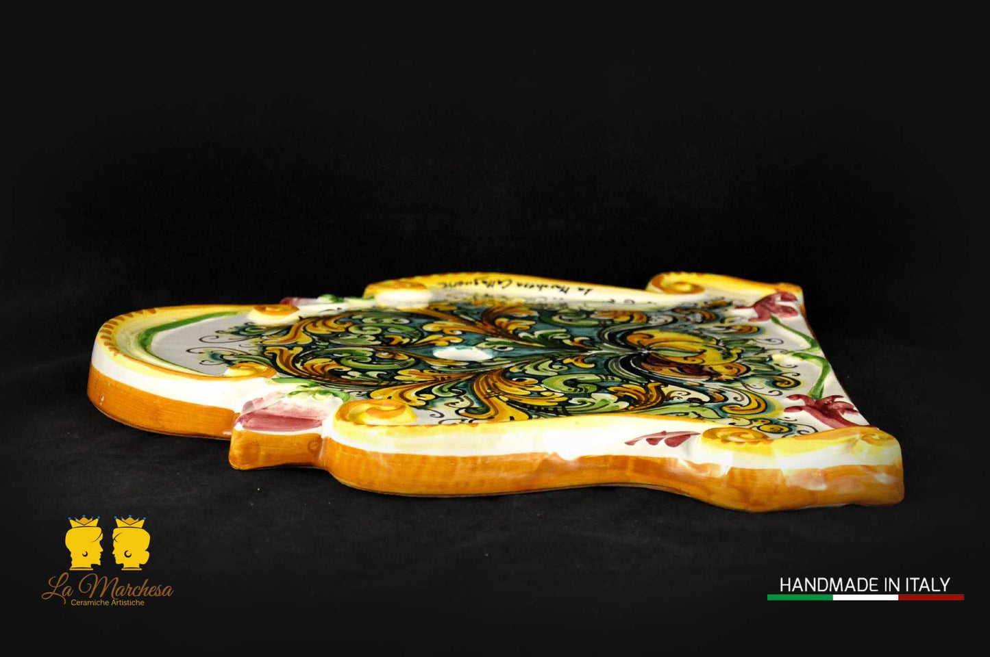 pannello murale per fontane da giardino decorato a mano