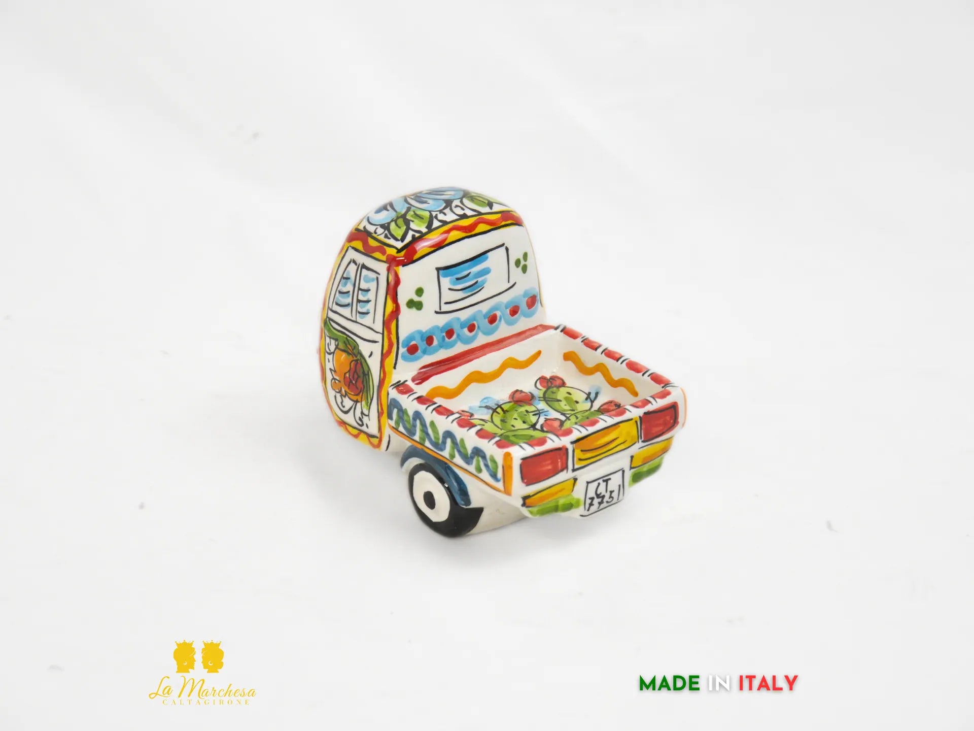 modellino in ceramica veicolo