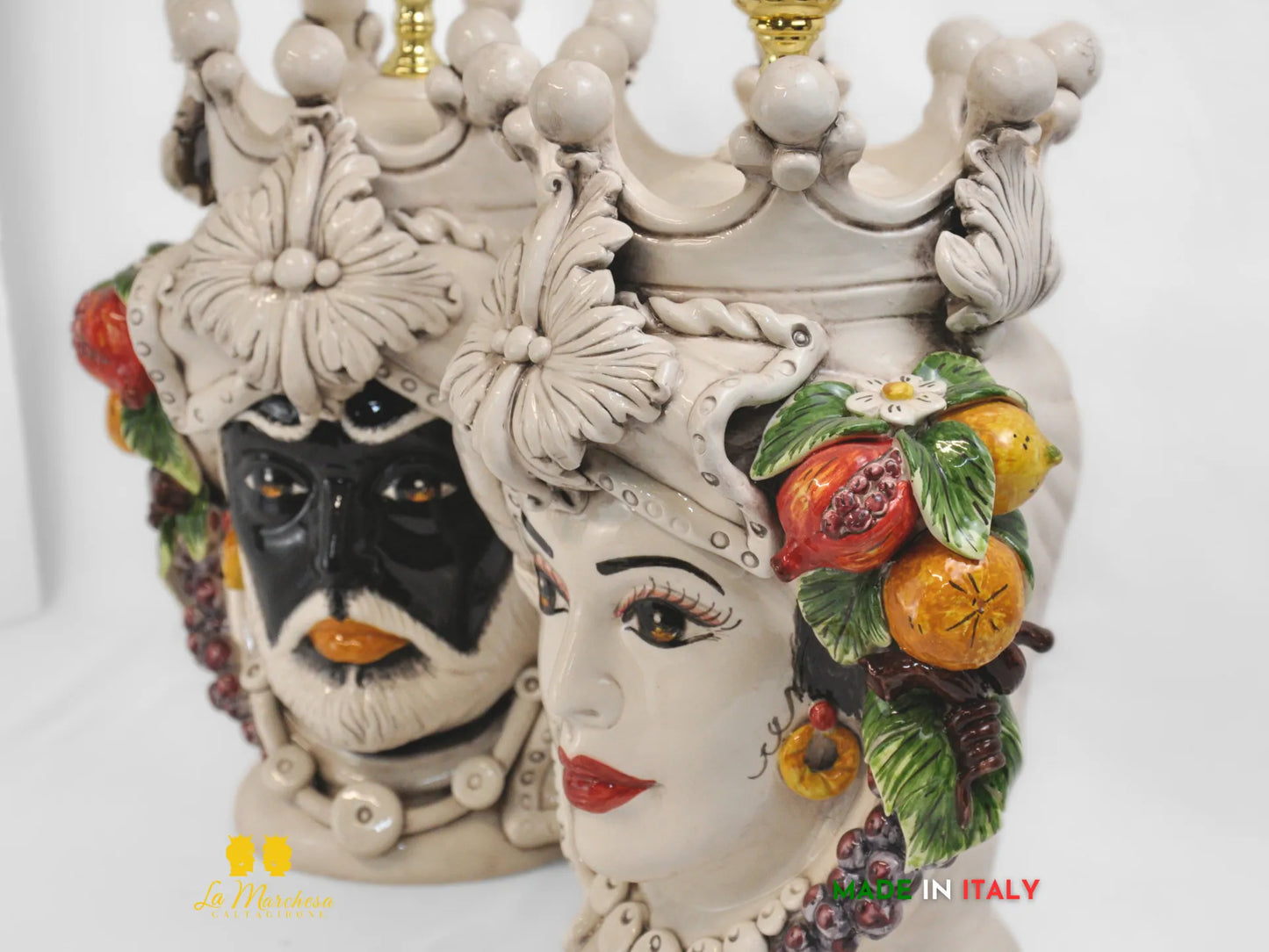 teste siciliane frutta luce