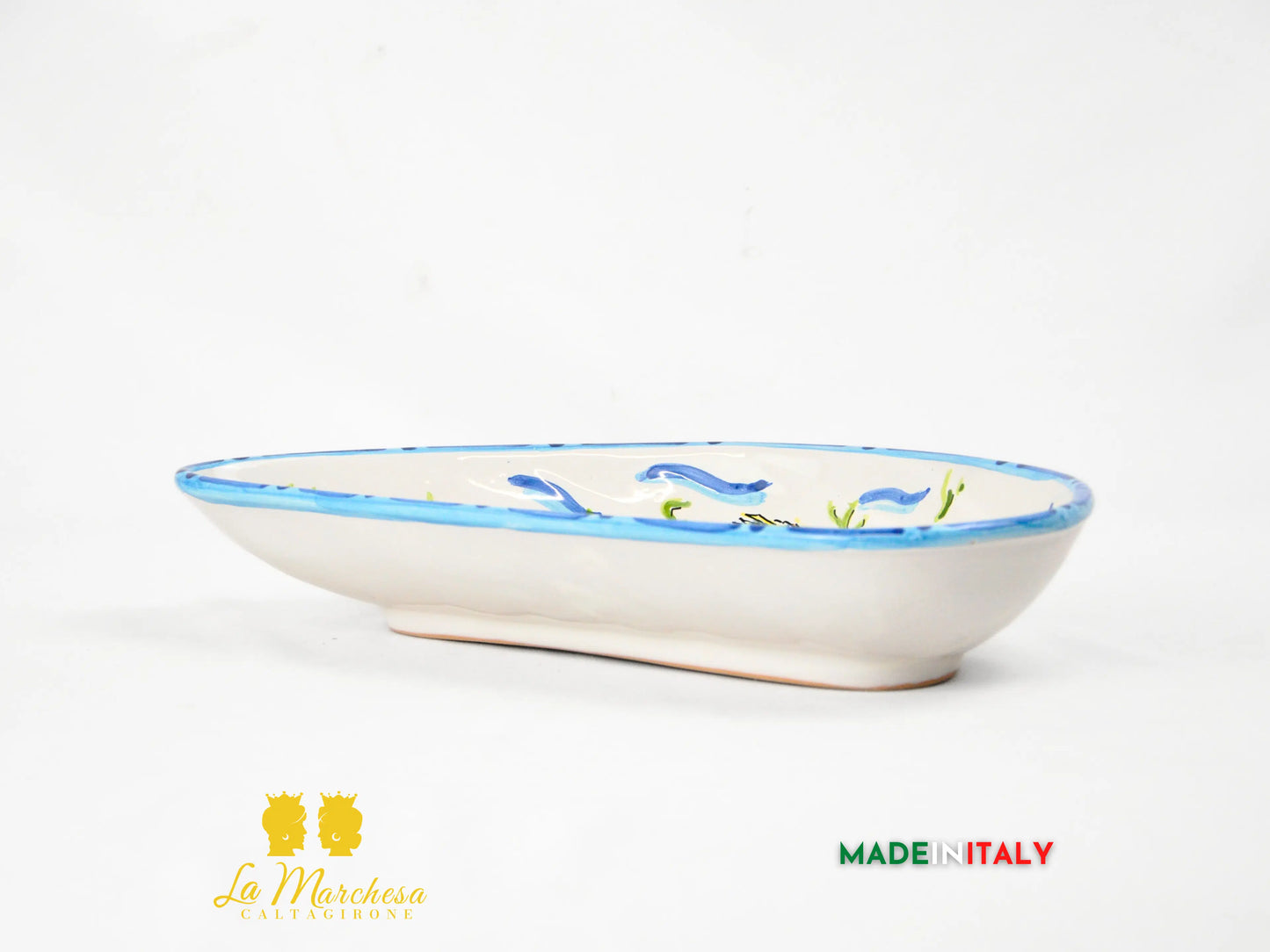 Vassoio in Ceramica di Caltagirone Cozza - Varie Misure