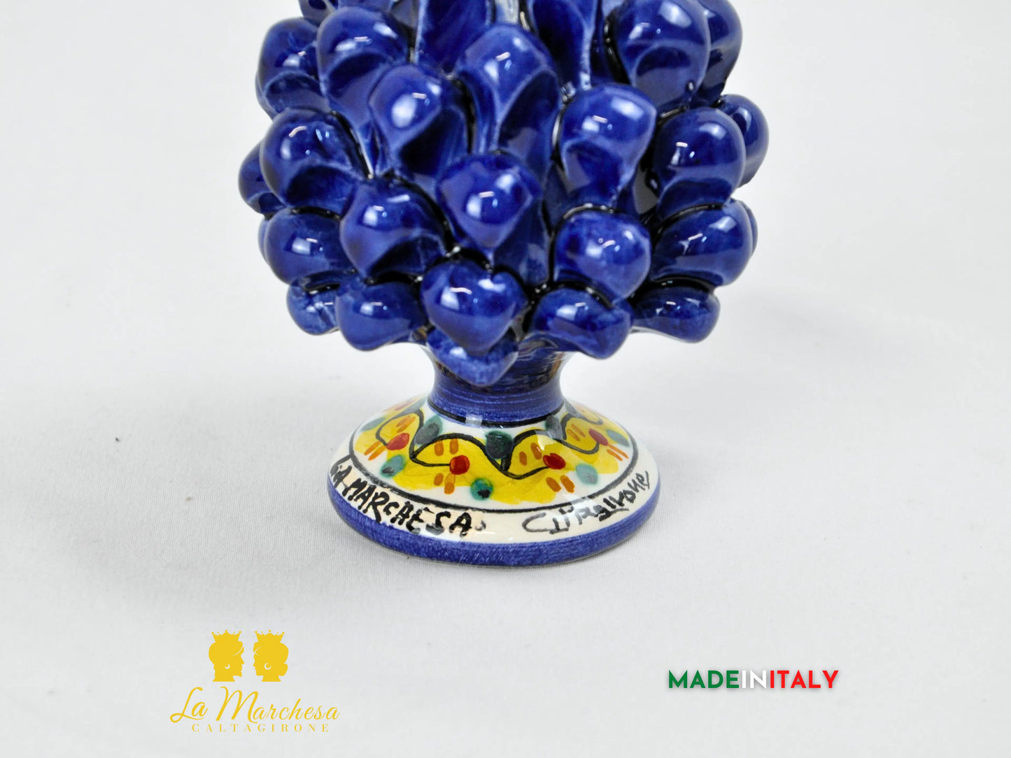 OUTLET - Pigna Siciliana Artigianale in Ceramica di Caltagirone 11cm
