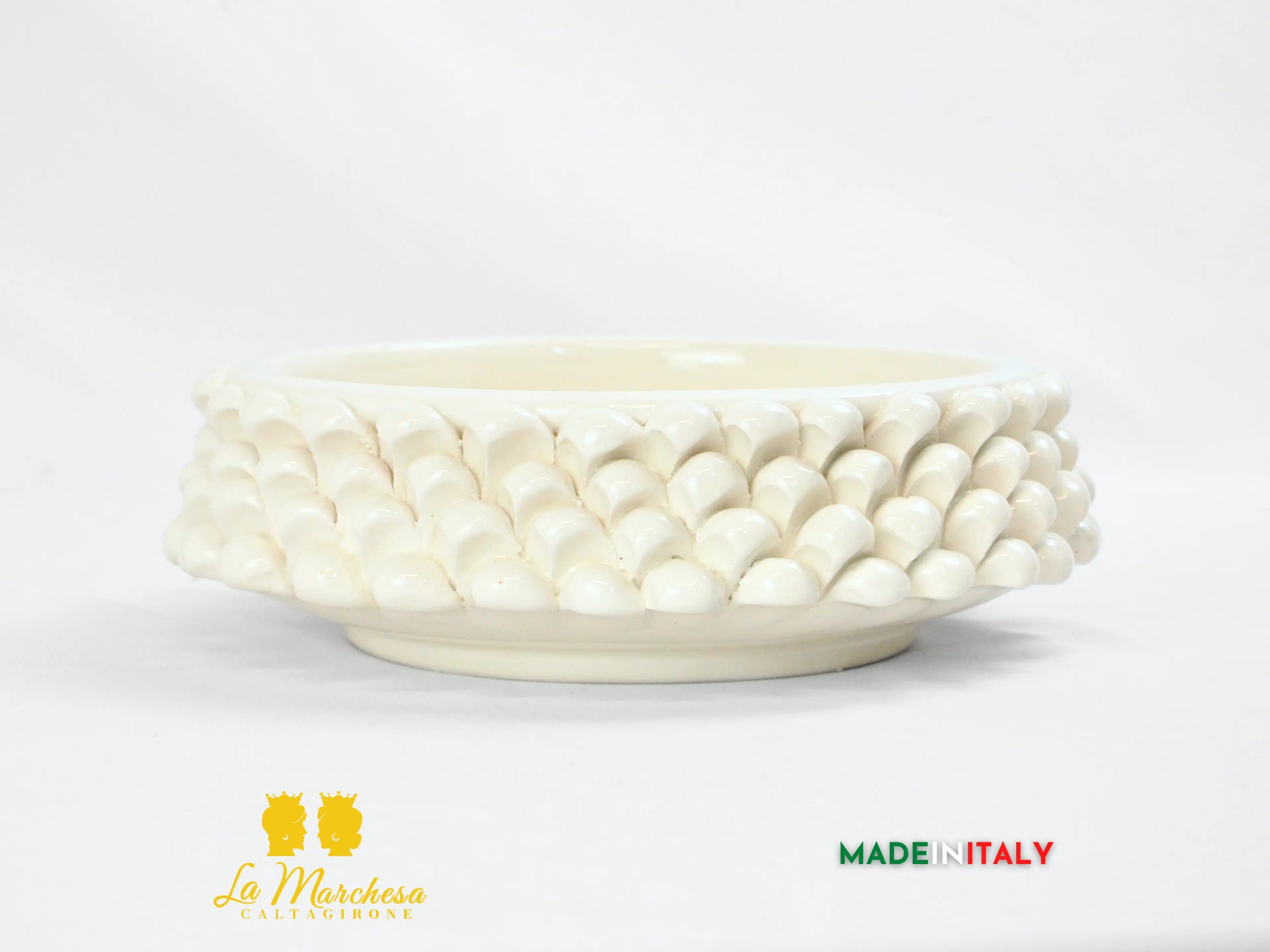 OUTLET - Ciotola Svuota Tasche in Ceramica di Caltagirone Pigna