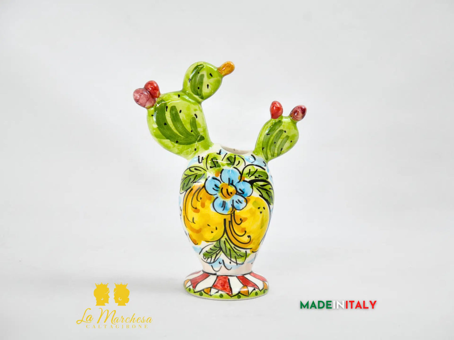 Profumatore ambiente in Ceramica di Caltagirone Fichi d'india - Vari Decori