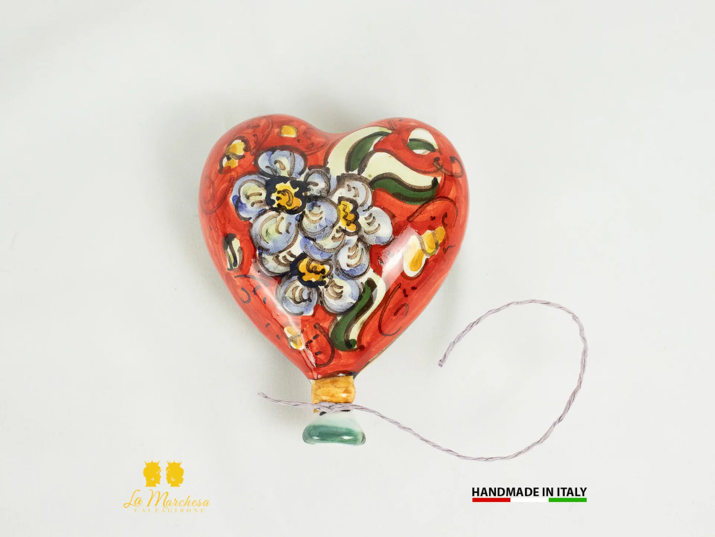 Palloncini in Ceramica di Caltagirone decorati a mano - Vari modelli