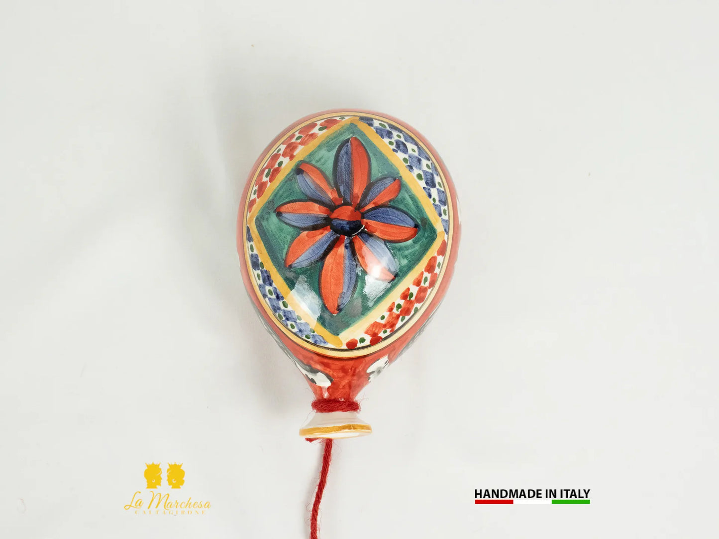 Palloncini in Ceramica di Caltagirone decorati a mano - Vari modelli