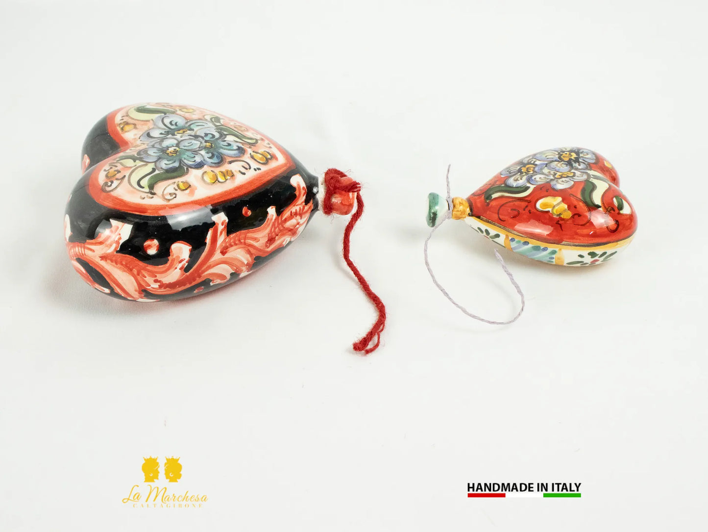 Palloncini in Ceramica di Caltagirone decorati a mano - Vari modelli