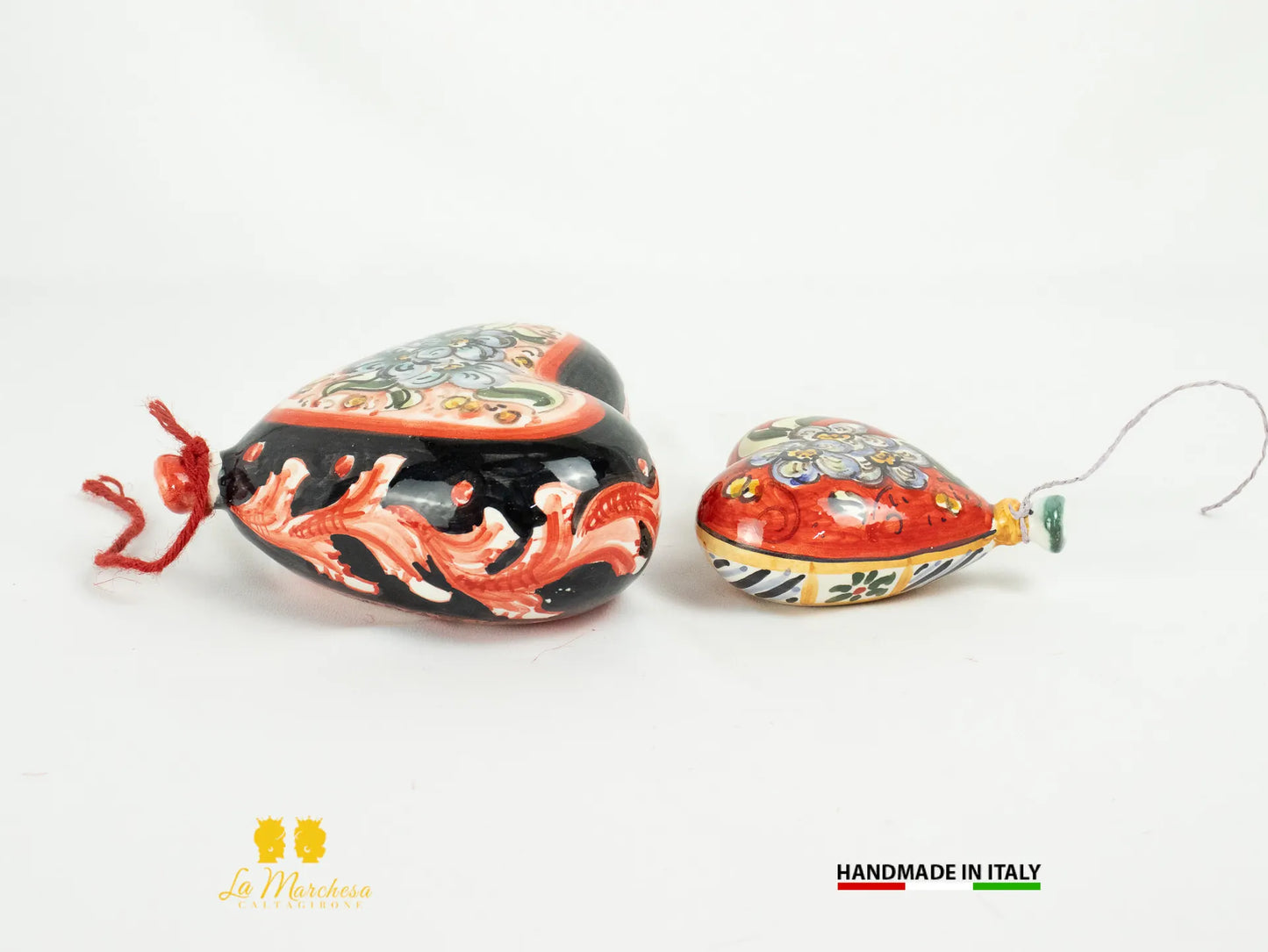 Palloncini in Ceramica di Caltagirone decorati a mano - Vari modelli