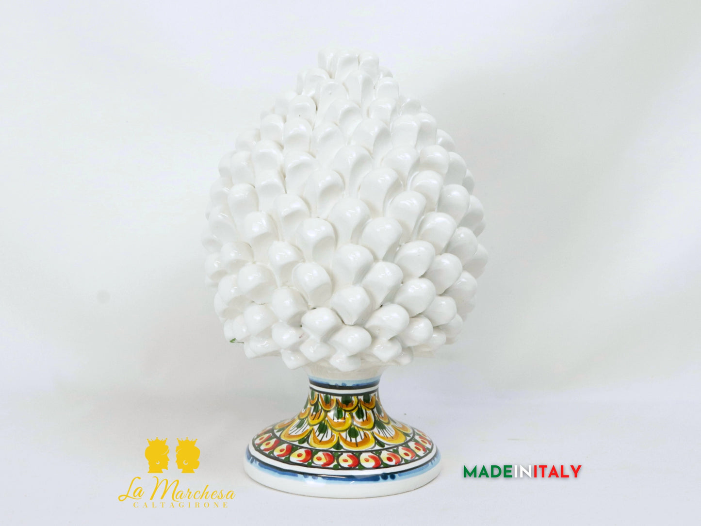 Pigna Siciliana in Ceramica di Caltagirone 27cm - Vari Modelli