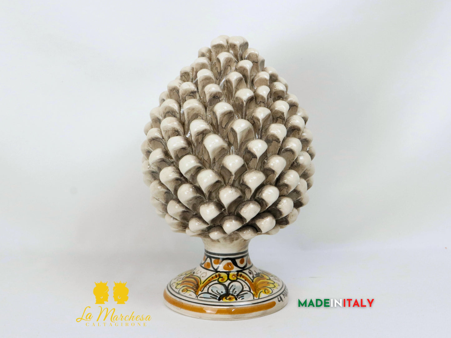 Pigna Siciliana in Ceramica di Caltagirone 27cm - Vari Modelli