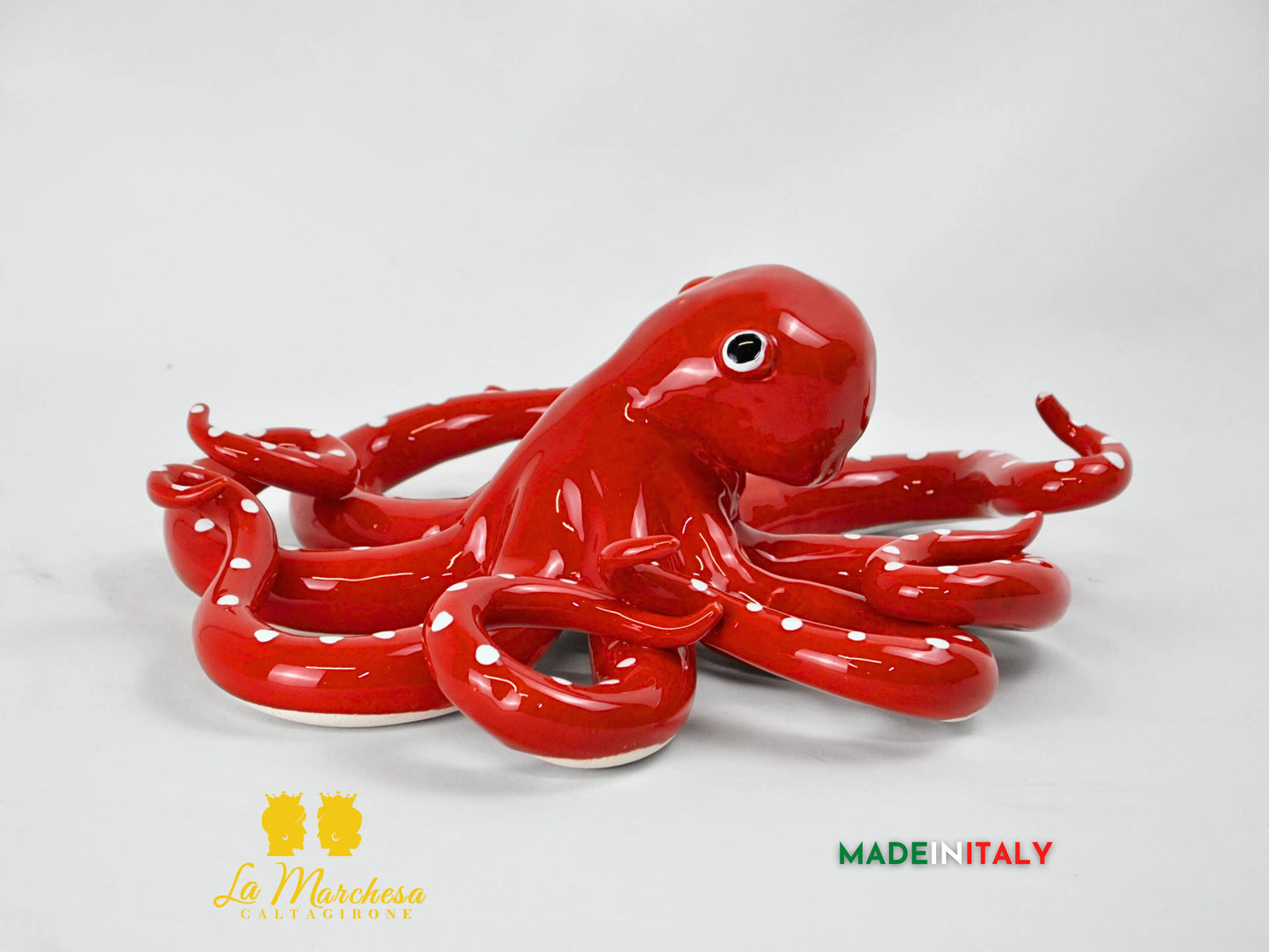 Polipo Colorato in Ceramica di Caltagirone - Vari Modelli