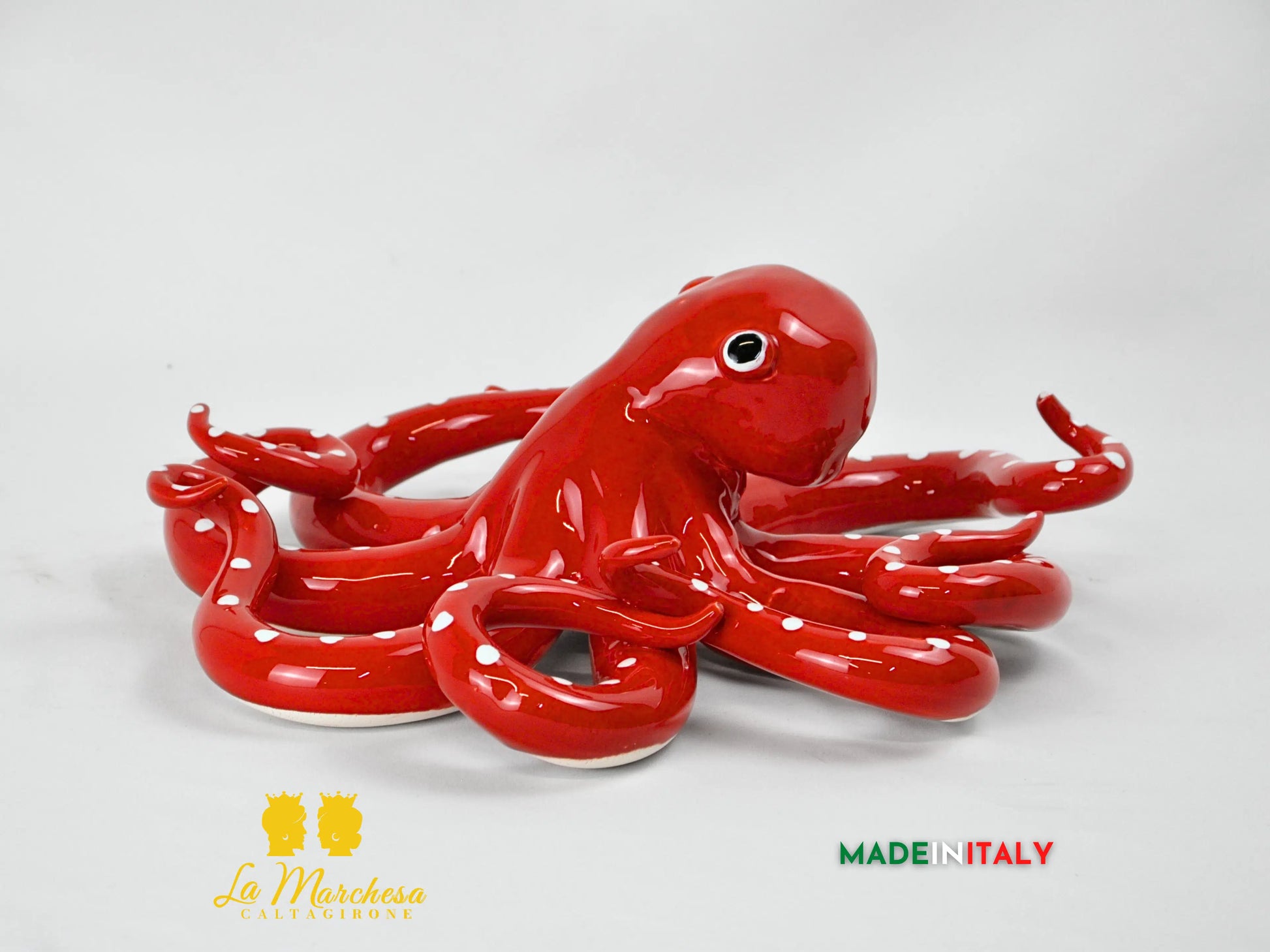 Polipo Colorato in Ceramica di Caltagirone - Vari Modelli