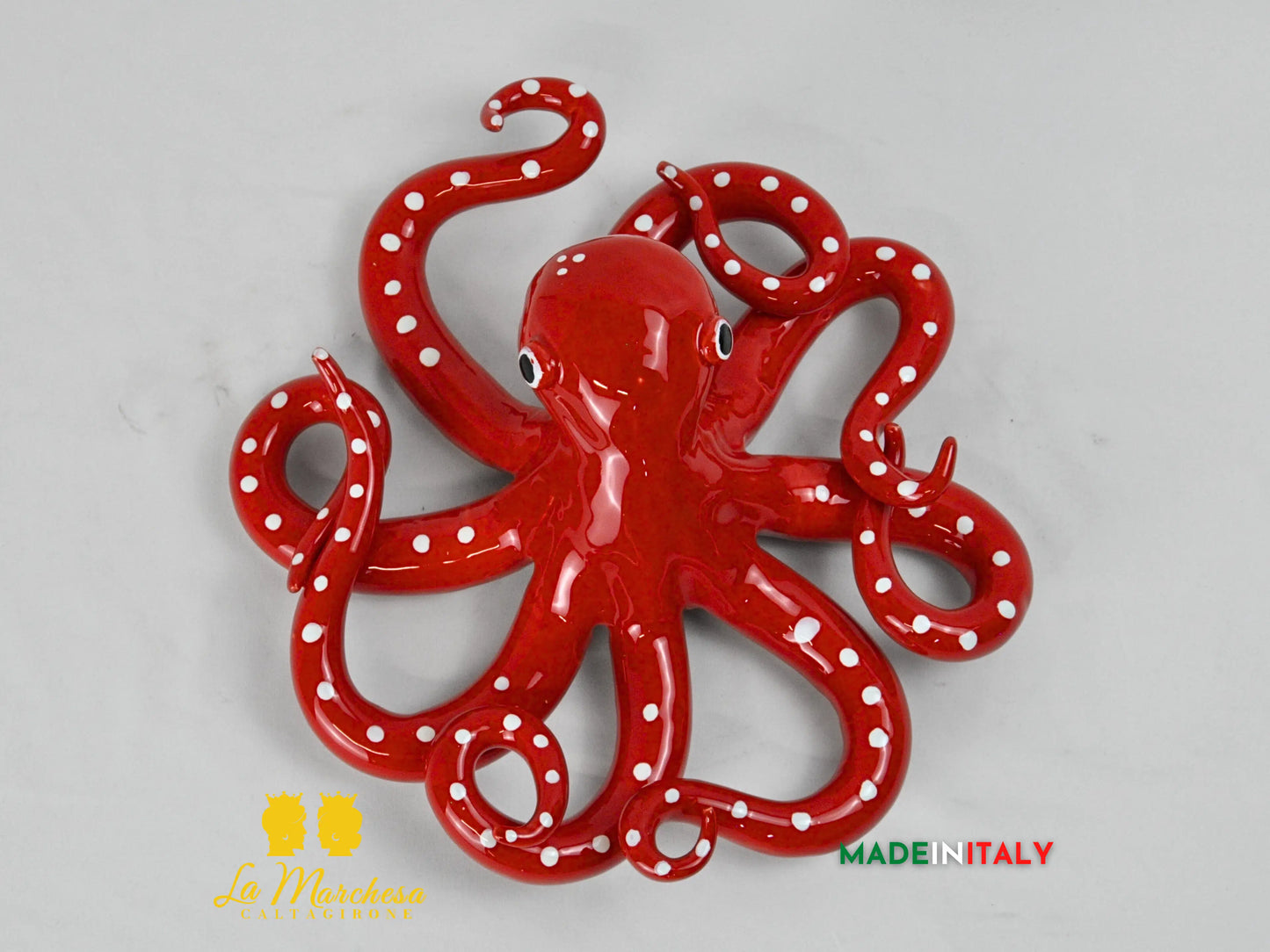 Polipo Colorato in Ceramica di Caltagirone - Vari Modelli