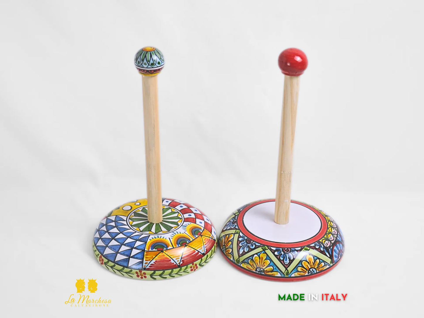 Decorazione da parete Ventaglio in Ceramica di Caltagirone - Vari decori