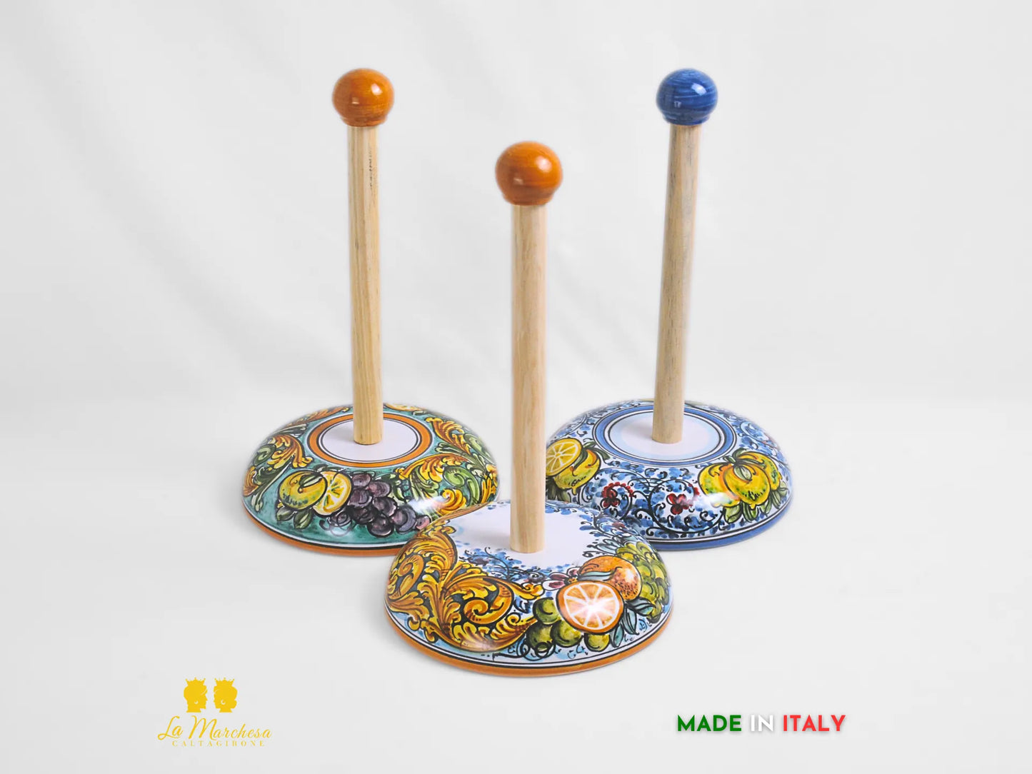Decorazione da parete Ventaglio in Ceramica di Caltagirone - Vari decori