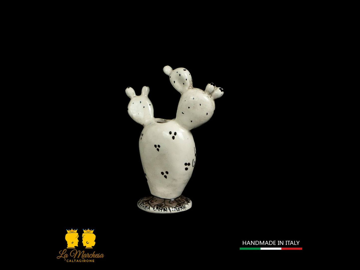 Profumatore ambiente in Ceramica di Caltagirone Fichi d'india decorati a mano