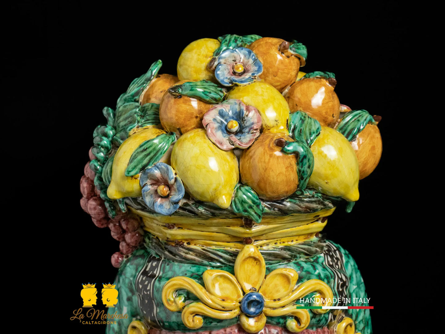 OUTLET Testa di Moro Donna Classica cesto frutta h48