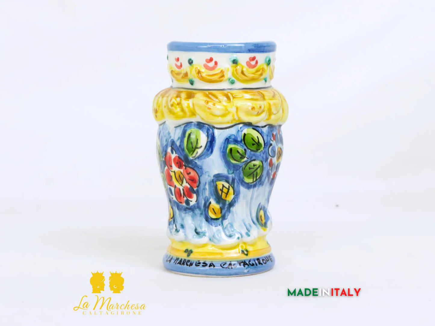 FINE SERIE - Testa di Moro Uomo in Ceramica di Caltagirone 12 cm - Vari Modelli