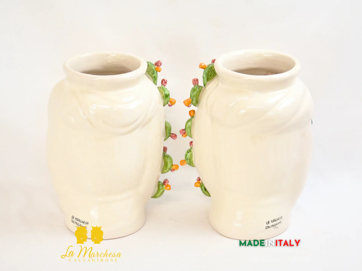 Teste di Moro Ortigia Smalto Sabbiato in Ceramica di Caltagirone - Vari Modelli