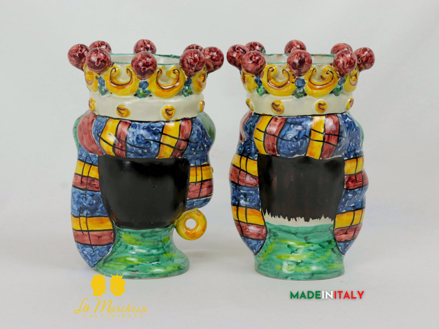 Teste di Moro Classica in Ceramica di Caltagirone - Vari Modelli