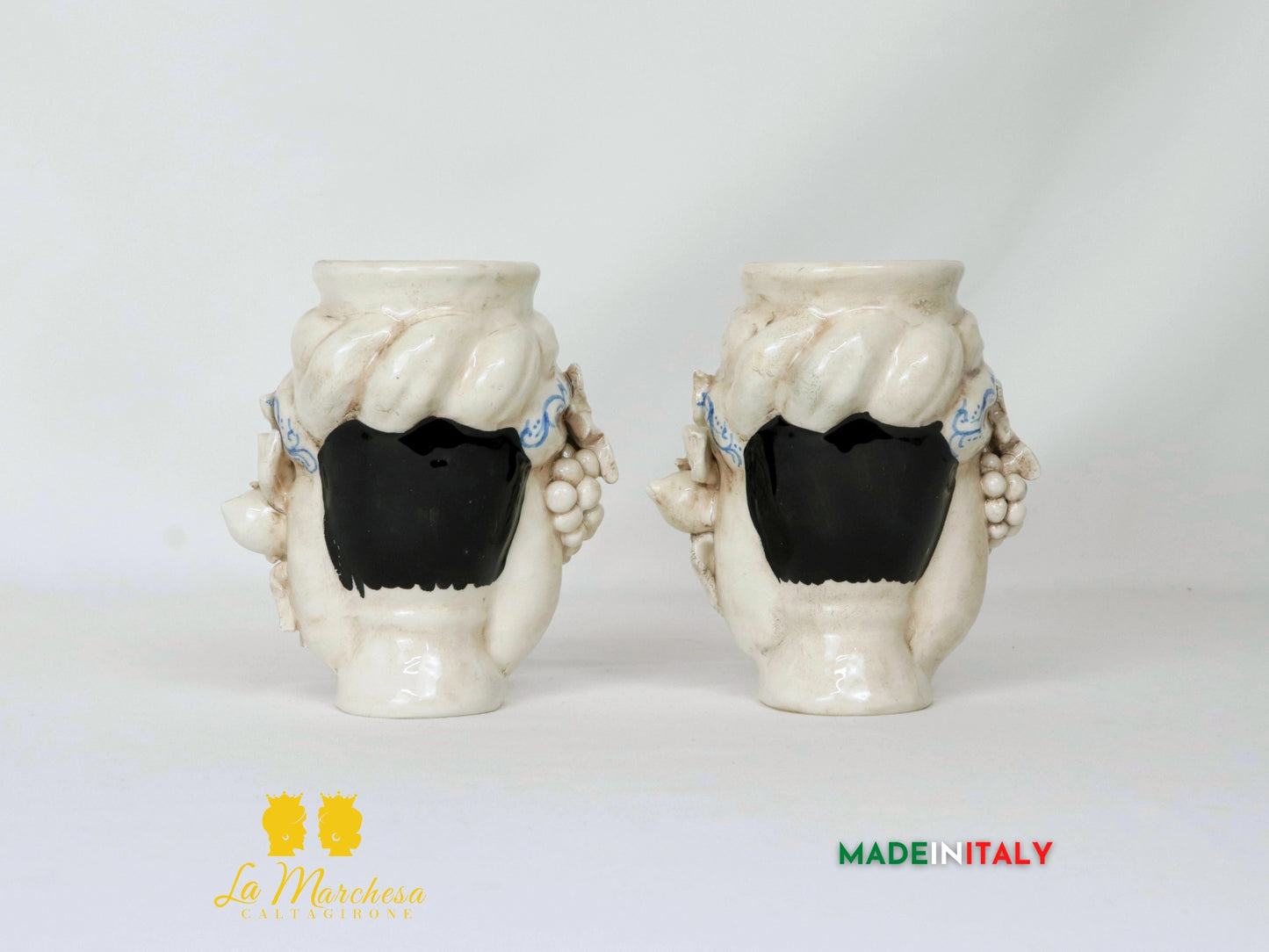 Teste di Moro Taormina in Ceramica di Caltagirone - Vari Modelli