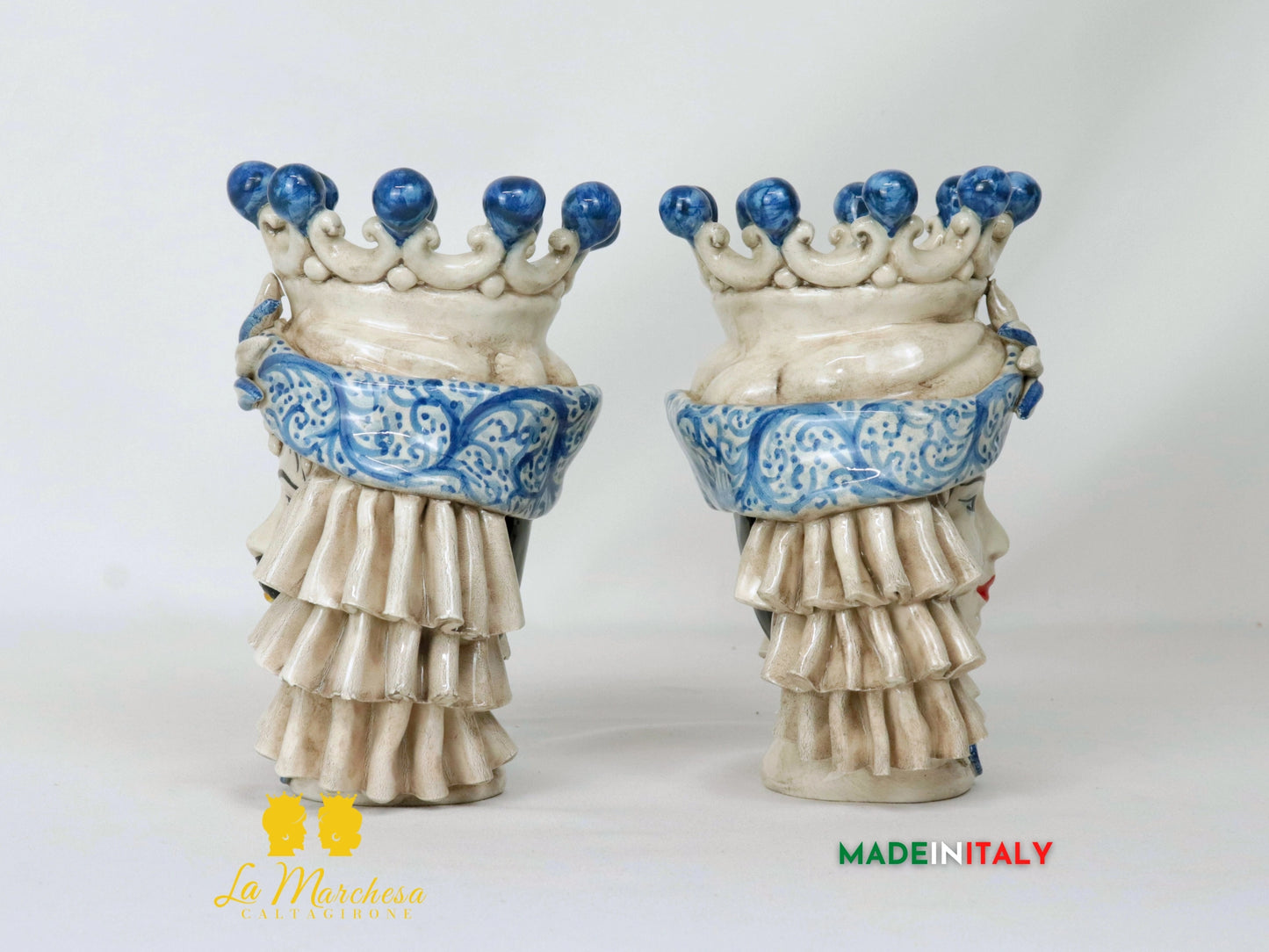 Teste di Moro Taormina in Ceramica di Caltagirone - Vari Modelli