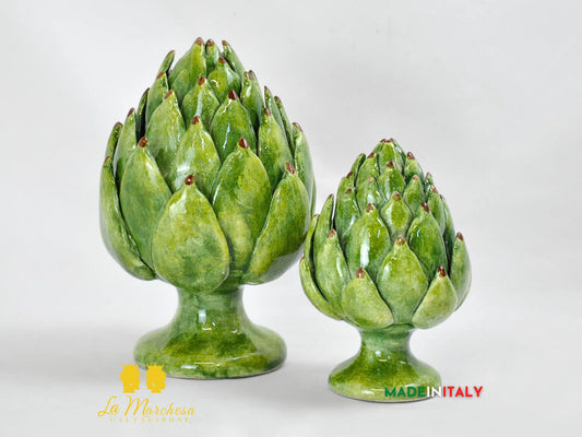 Carciofo in Ceramica di Caltagirone Deluxe - Varie Misure