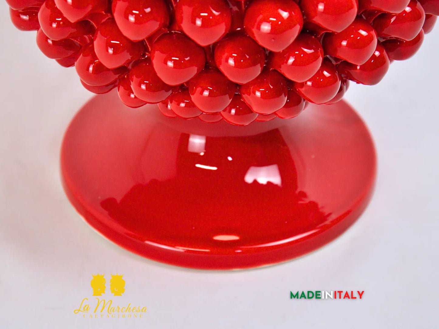 OUTLET Porta Pianta Stile Pigna Siciliana Colorato in Ceramica di Caltagirone - Vari Modelli