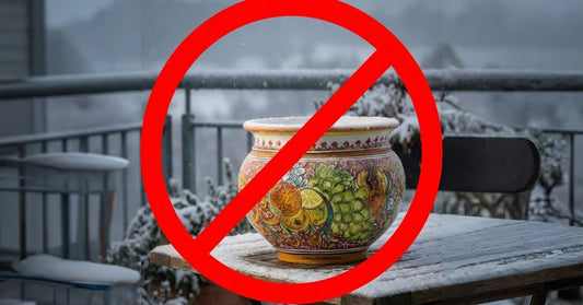 Ceramiche di Caltagirone da Esterno, Possono Stare Fuori Tutto l'Anno?