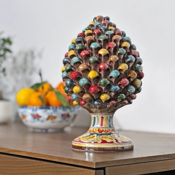 Ceramica di Caltagirone in Madreperla