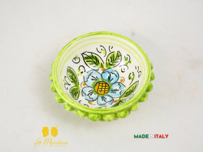 Ciotolina in Ceramica di Caltagirone Pigna 13cm - Vari Colori