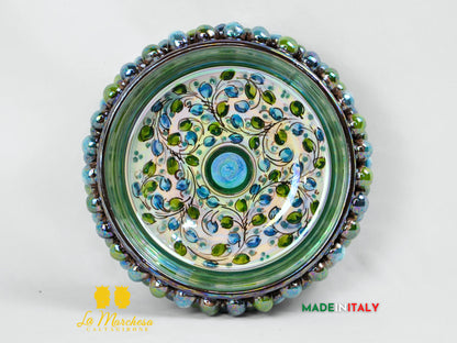 Ciotola Svuotatasche Madreperla in Ceramica di Caltagirone - Vari Modelli