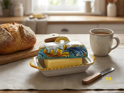 Porta Burro Decorato in Ceramica di Caltagirone - Vari Decori