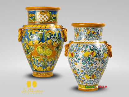 Giara in Ceramica di Caltagirone 61cm - Vari Decori