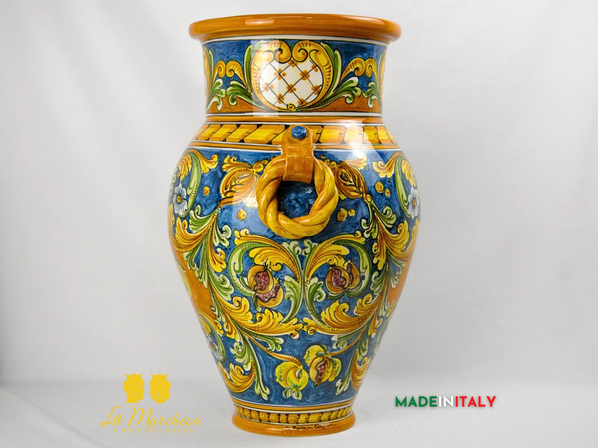 Giara in Ceramica di Caltagirone 61cm - Vari Decori