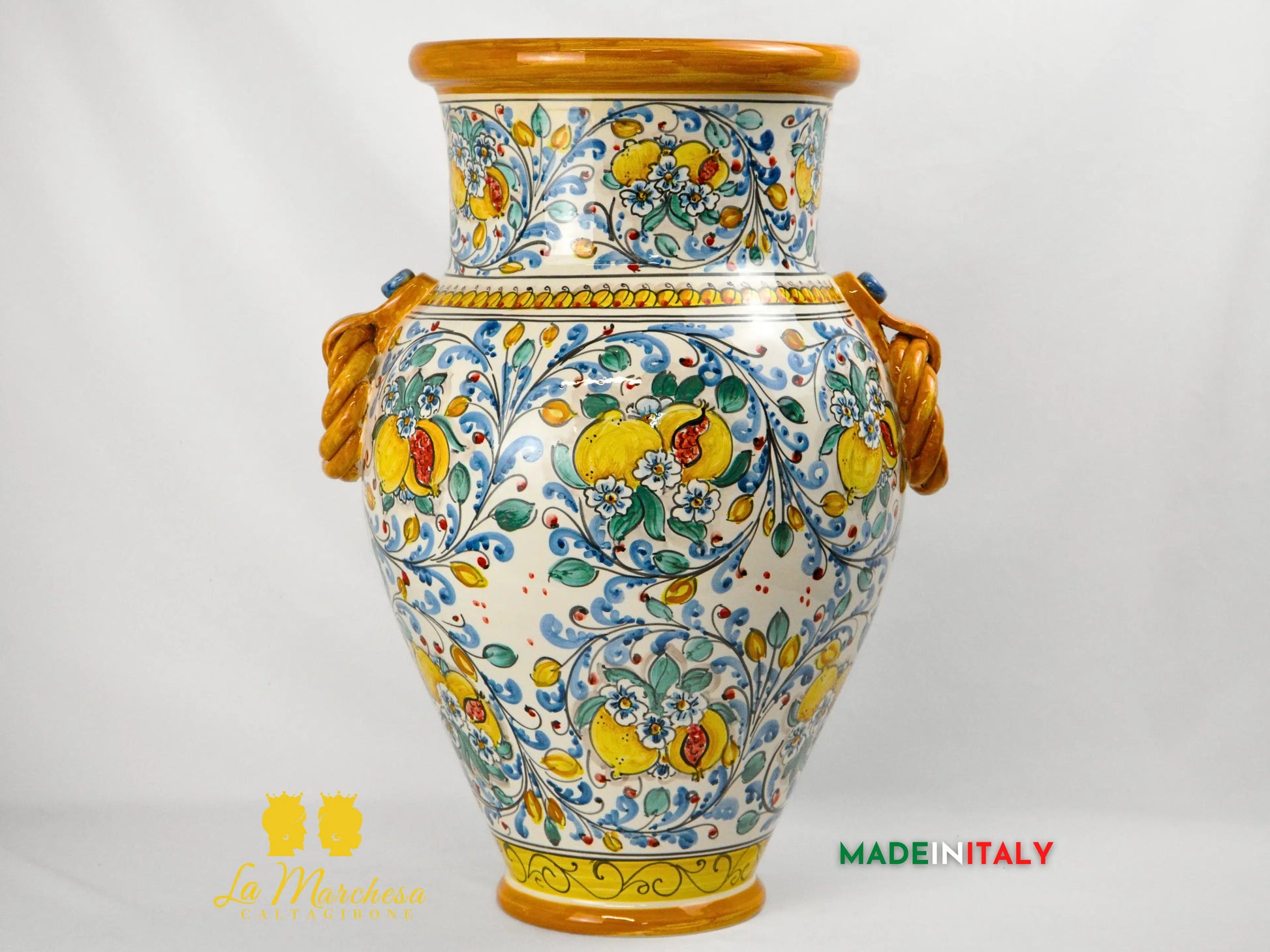 Giara in Ceramica di Caltagirone 61cm - Vari Decori
