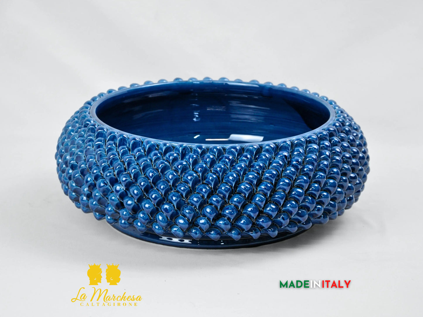 Centrotavola Ciotola Pigna in Ceramica di Caltagirone - Vari Modelli