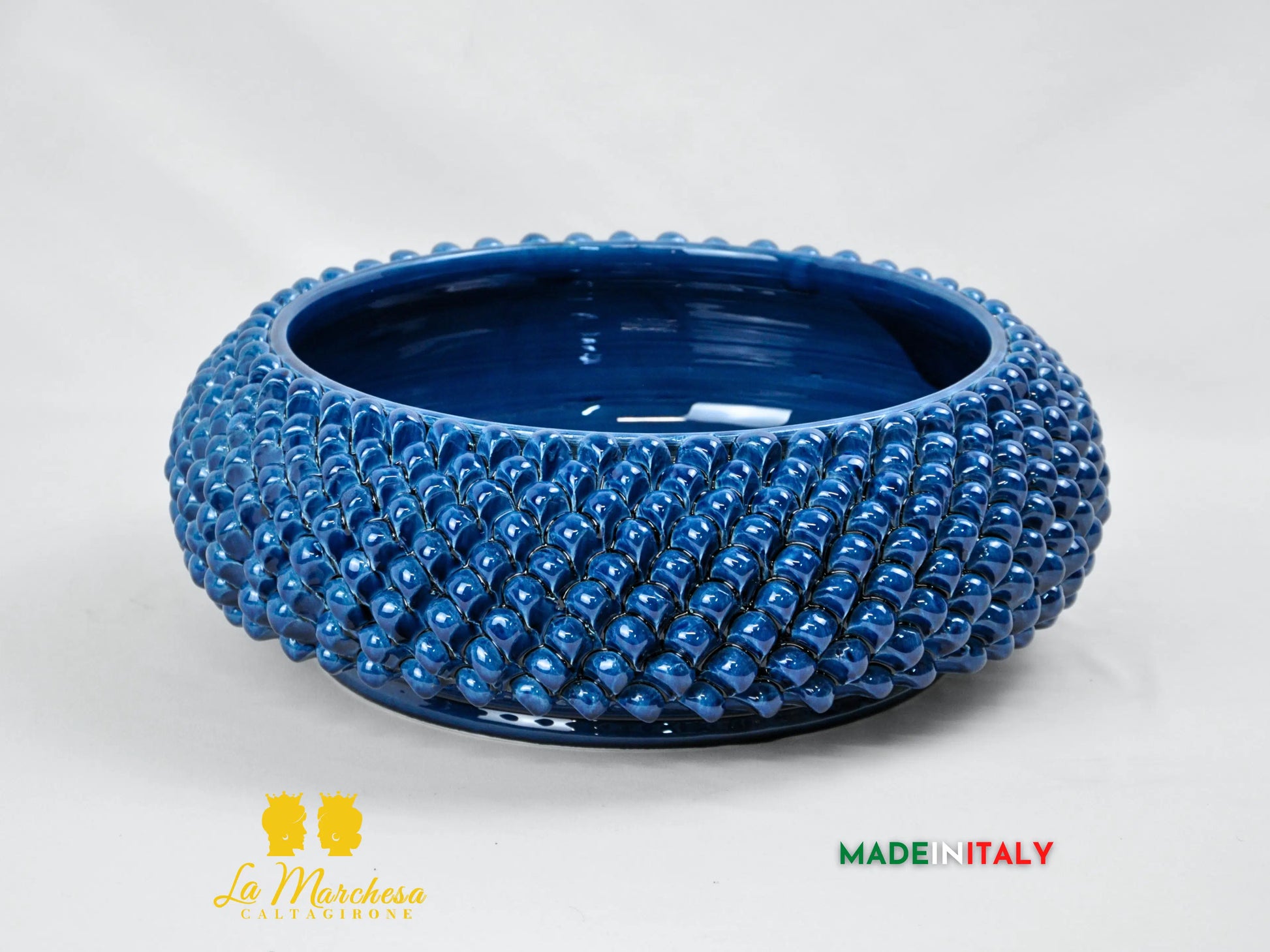 Centrotavola Ciotola Pigna in Ceramica di Caltagirone - Vari Modelli