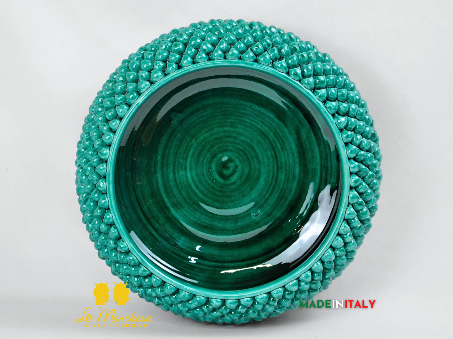 Centrotavola Ciotola Pigna in Ceramica di Caltagirone - Vari Modelli