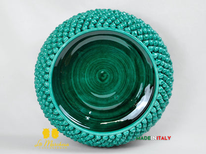 Centrotavola Ciotola Pigna in Ceramica di Caltagirone - Vari Modelli