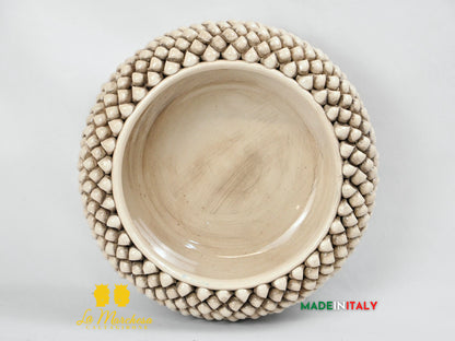 Centrotavola Ciotola Pigna in Ceramica di Caltagirone - Vari Modelli